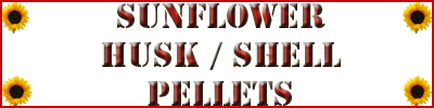 Sunflower Husk Shell Pellets